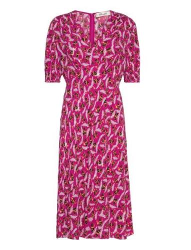 Diane Von Furstenberg Dvf Jemma Dress Rosa