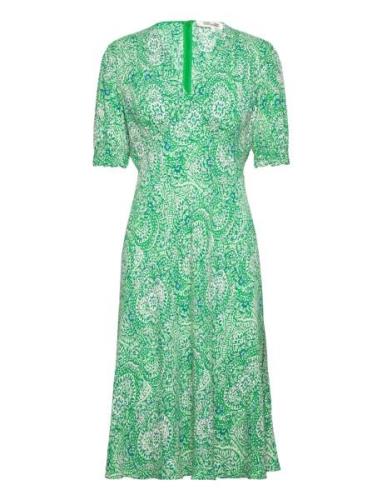 Diane Von Furstenberg Dvf Jemma Dress Grön