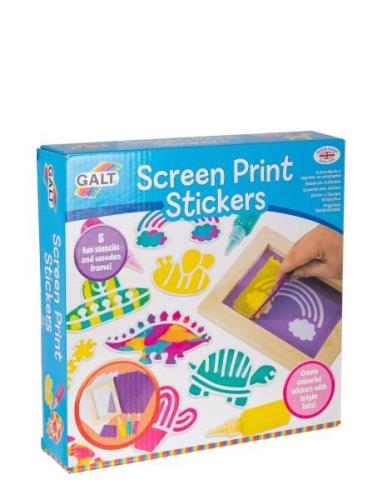 Screen Print Stickers Toys Creativity Drawing & Crafts Craft Craft Set...