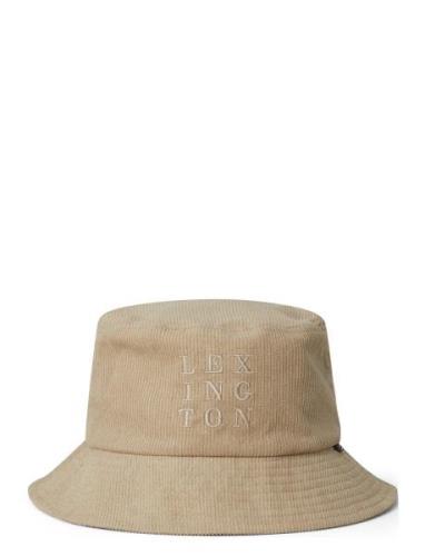 Lexington Clothing Bridgehampton Cord Bucket Hat Beige