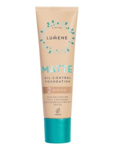 LUMENE Matte Oil-Control Foundation Spf20