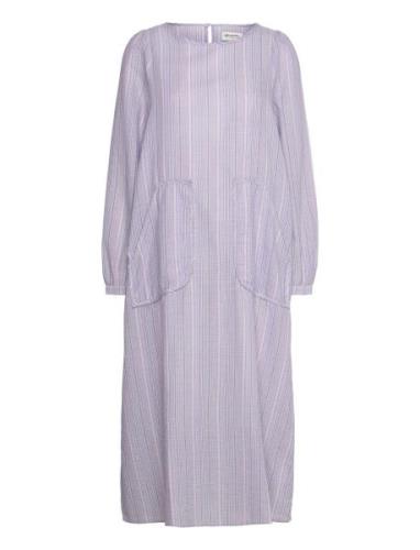 Lollys Laundry Lucasll Midi Dress Ls Lila