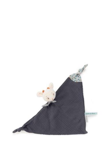 Moulin Roty Nuage The Sheep Muslin Grey Comforter Après La Pluie Multi...