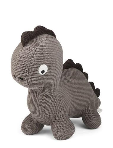 Maja Teddybear Dino Toys Soft Toys Stuffed Animals Grey Nuuroo