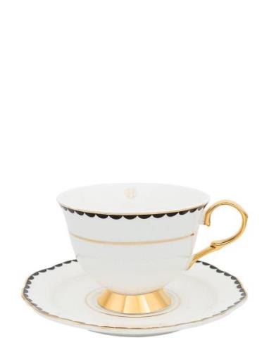 Cup With Saucer - Lignano Sabbiadoro Home Tableware Cups & Mugs Tea Cu...