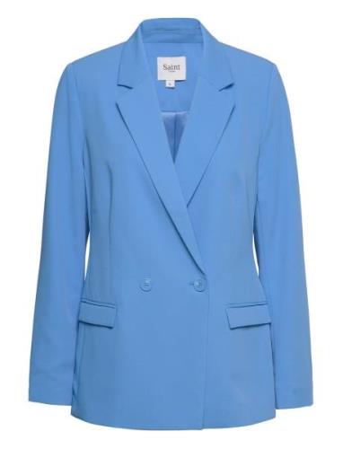 Saint Tropez Pamiasz Blazer Blå