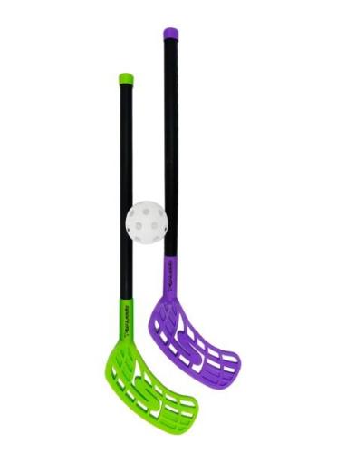 Floorball Set Mini 45Cm Toys Outdoor Toys Outdoor Games Multi/patterne...