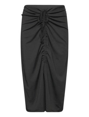 Vero Moda Vmkanva Hw Calf Skirt Jrs Svart