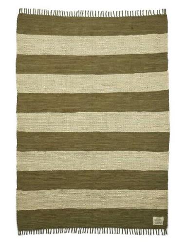 Chindi Rug Home Textiles Rugs & Carpets Cotton Rugs & Rag Rugs Green B...
