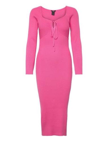 Lindex Dress Daniela Knitted Rosa