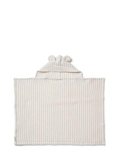 Liewood Vilas Baby Hooded Waffle Towel Vit