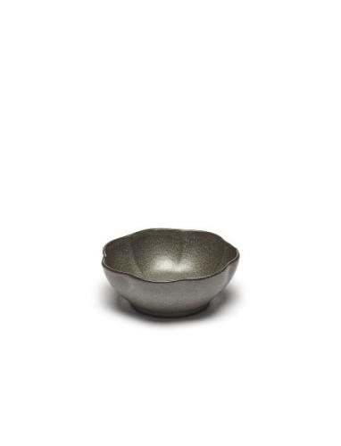 Bowl Ribbed L Green Inku By Sergio Herman Set/4 Home Tableware Bowls B...