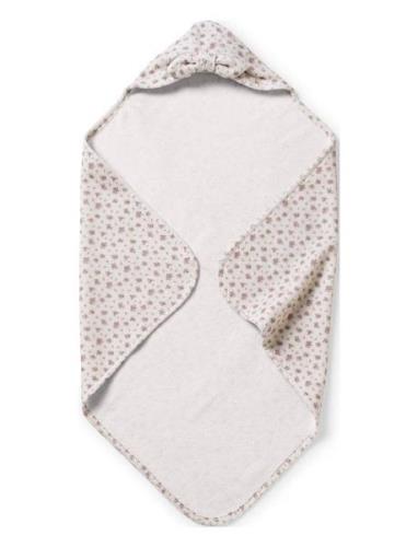 Hooded Towel - Autumn Rose Home Bath Time Towels & Cloths Towels White...