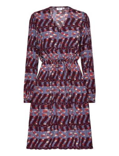 Saint Tropez Alexasz Dress Burgundy