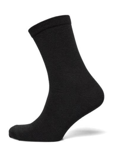 Mp Denmark Wool/Cotton Socks Svart