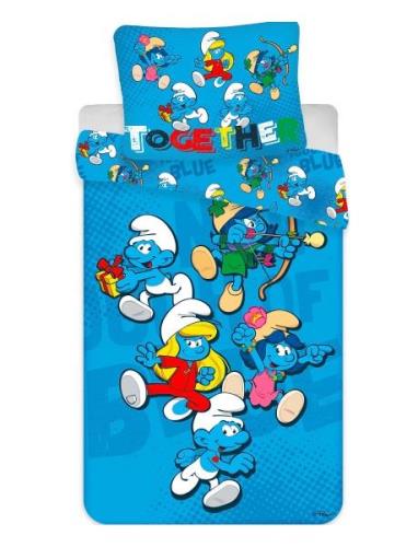 Bed Linen Junior The Smurfs Ts 1002 Home Sleep Time Bed Sets Multi/pat...