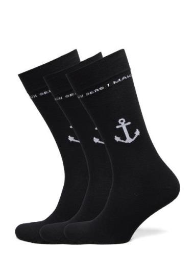 Makia Anchor Socks Svart