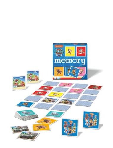 Paw Patrol Memory® 2022 Toys Puzzles And Games Games Memory Multi/patt...