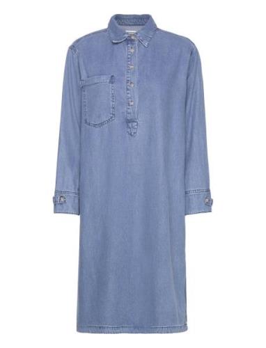 Soft Rebels Srlila Midi Dress Blå