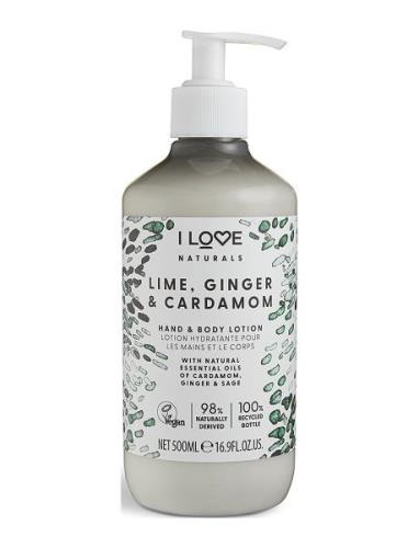 I LOVE I Love Naturals Hand & Body Lotion Lime, Ginger & Cardamon 500M...