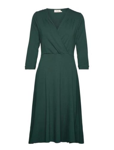 Jumperfabriken Kate Dress Darkgreen Grön