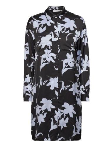 MSCH Copenhagen Mschirida Shirt Dress Aop Svart