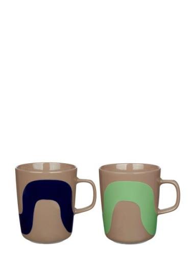 Marimekko Home Seireeni Mug 2,5Dl 2Pcs Multi/patterned