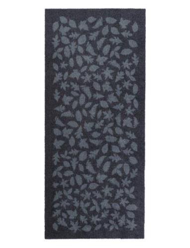 Løber Leaves All Over Home Textiles Rugs & Carpets Hallway Runners Bla...