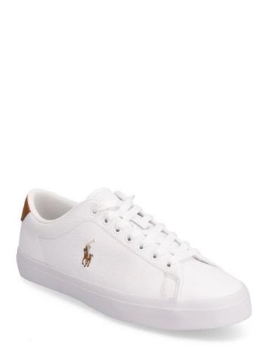 Polo Ralph Lauren Tumbled Leather-Longwood-Sk-Vlc Vit