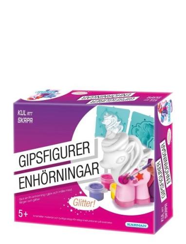 Kul Att Skapa Gipsfigurer Enhörningar Toys Creativity Drawing & Crafts...