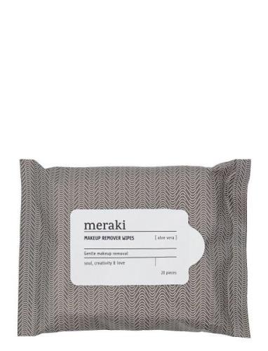 Meraki Makeup Remover Wipes, Aloe Vera, Warm Grey/White Nude