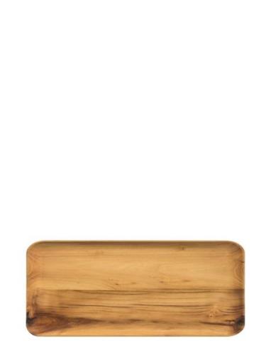 Aida Raw Teak Wood - Rectangular Plate