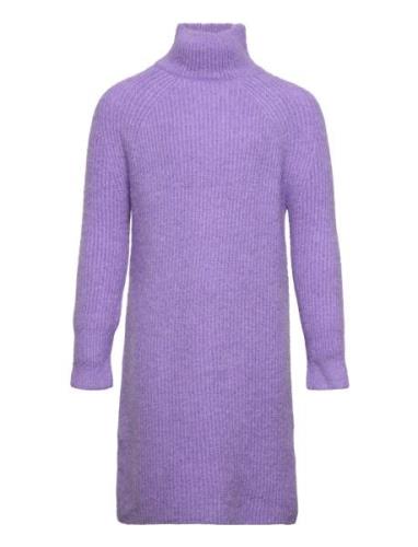 Costbart Cbsanne Ls Knit Dress Lila