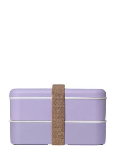 Fabelab Lunchbox 2 Layer - Lilac - Pla Blå