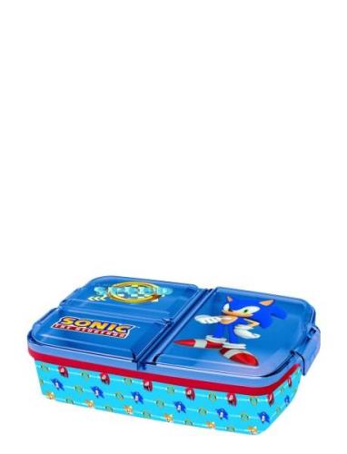 Sonic Sonic Multi Compartment Sandwich Box Blå