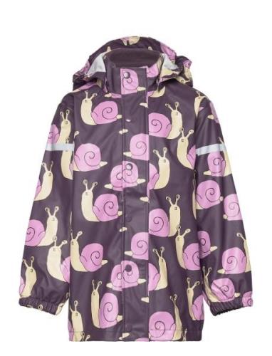 Lindex Rainjacket Pu Small Kids Lila