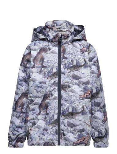 Minymo Jacket Aop Blå