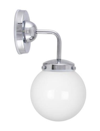 Globen Lighting Wall Lamp Lamp Alley Ip44 Silver