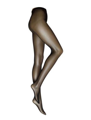 Lindex Tights Mini Mesh Svart