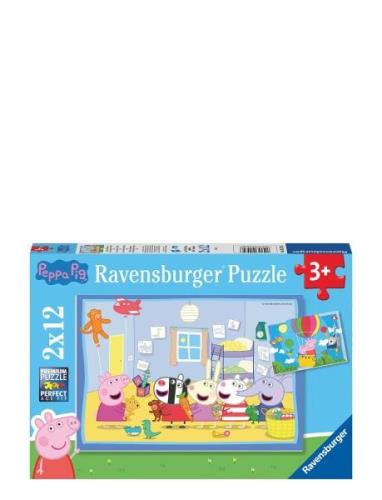 Peppas' Adventure 2X12P Toys Puzzles And Games Puzzles Classic Puzzles...