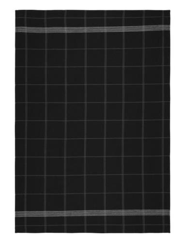 Södahl Tea Towel 50X70 Minimal Black Svart