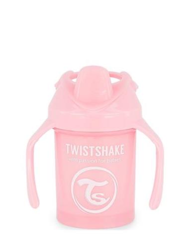Twistshake Mini Cup 230Ml 4+M Pastel Pink Home Meal Time Cups & Mugs P...
