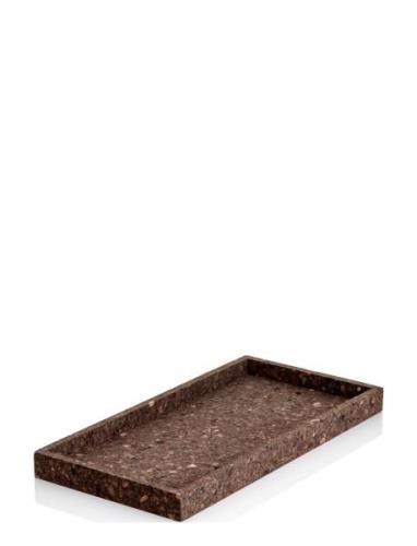 Novoform Cork Tray Rektangulær Korkbakke Brun