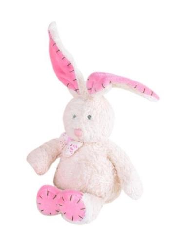 Organic Cotton Bunny 18 Cm Toys Soft Toys Stuffed Animals Pink Tikiri