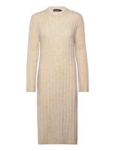 Soaked In Luxury Slrakel Dress Ls Beige