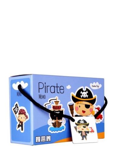 Barbo Toys Pirate Memo Toys Puzzles And Games Games Memory Multi/patte...