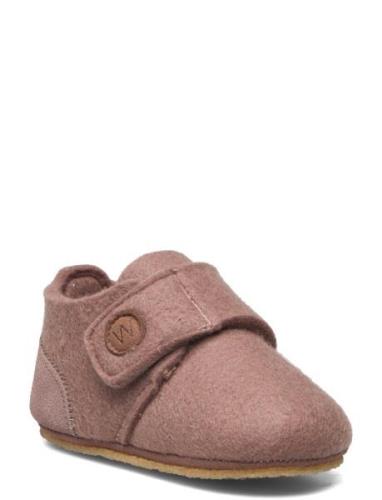 Wheat Marlin Felt Home Shoe Brun