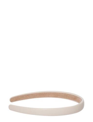 Corinne Vegan Diadem Narrow Plain Kräm