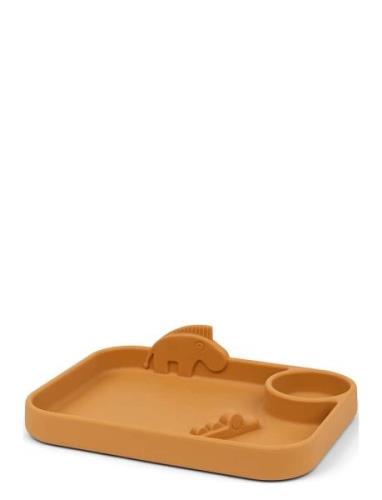 Peekaboo Compartment Plate Deer Friends Home Meal Time Plates & Bowls ...