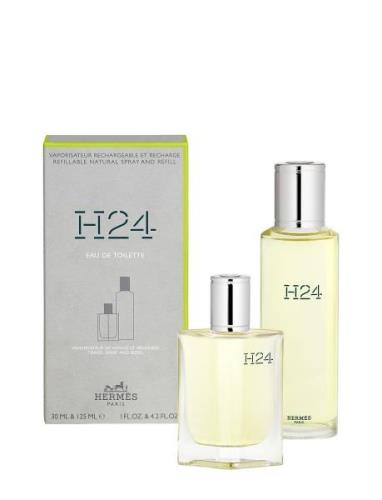 HERMÈS H24 Edt Refill Spray + Bottle Refill Nude